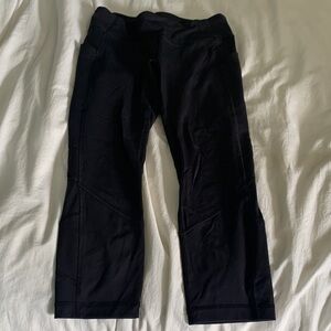 Lululemon Women's Black Crop Leggings